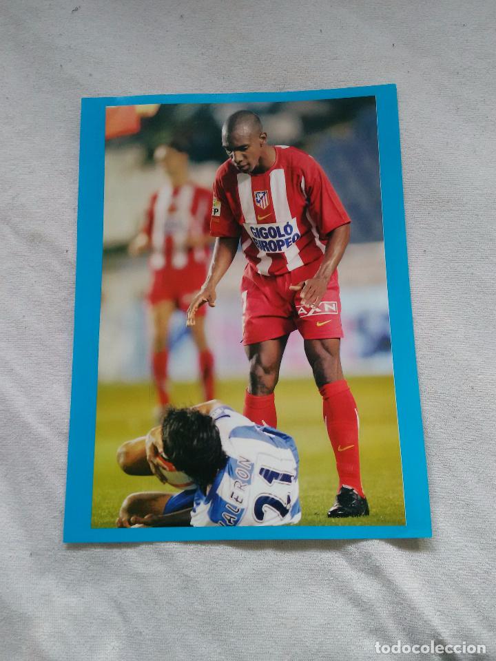 Collectionnisme sportif: P&Oacute;STER DE UNA P&Aacute;GINA LOS CRACKS DE FUTBOL 11: PEREA (ATL&Eacute;TICO DE MADRID), VALER&Oacute;N (DEPORTIVO CORU&Ntilde;A)
