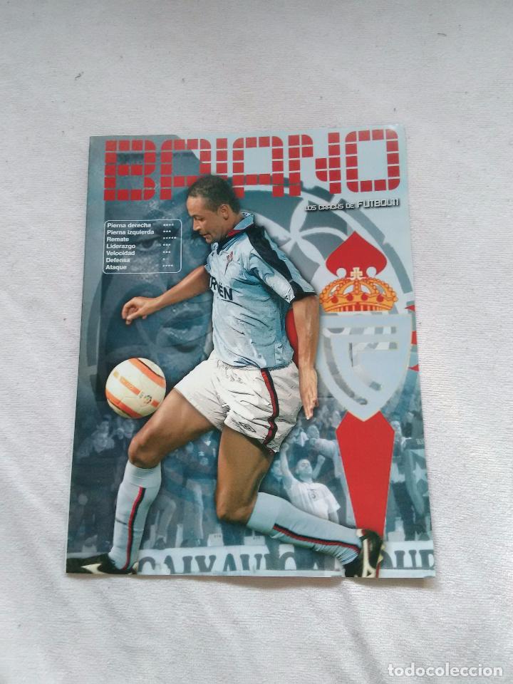 Coleccionismo deportivo: P&Oacute;STER DE UNA P&Aacute;GINA LOS CRACKS DE FUTBOL 11: BAIANO (CELTA DE VIGO)