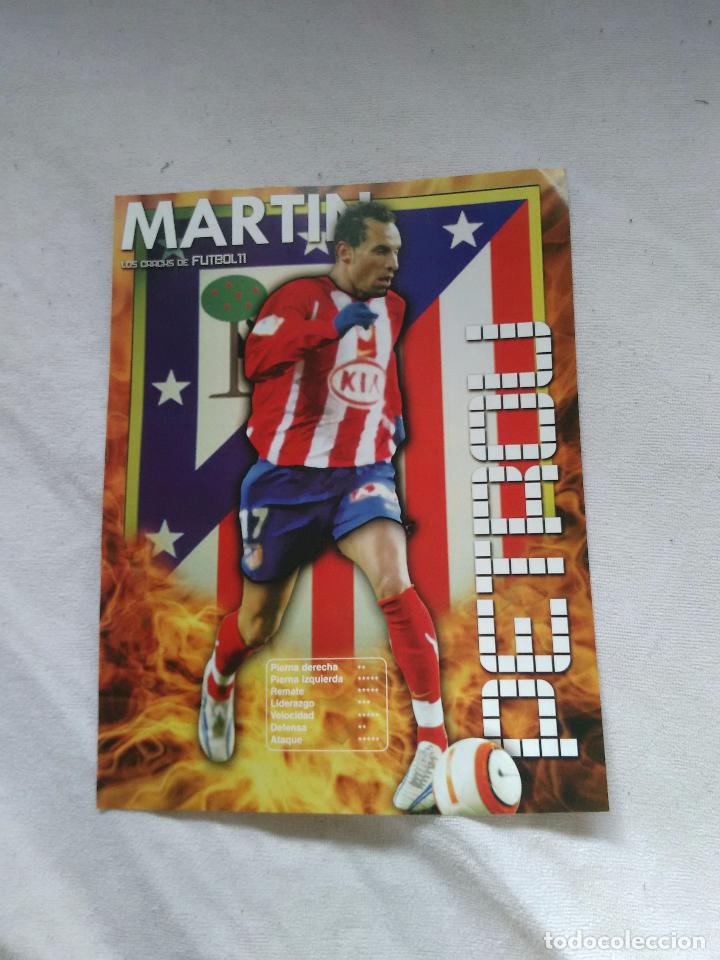 Collectionnisme sportif: P&Oacute;STER DE UNA P&Aacute;GINA LOS CRACKS DE FUTBOL 11: MART&Iacute;N PETROV (ATL&Eacute;TICO DE MADRID)