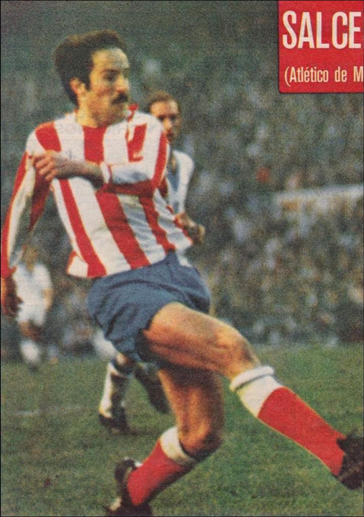 Collectionnisme sportif: ATL&Eacute;TICO DE MADRID: P&oacute;ster de SALCEDO. A&ntilde;os 70