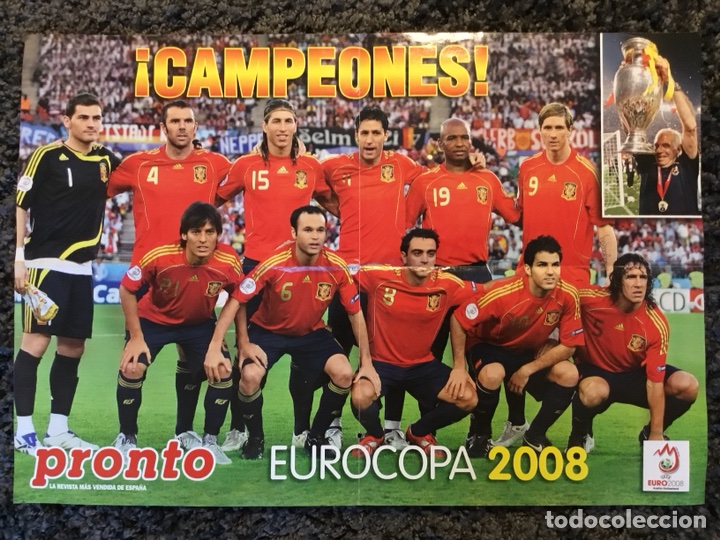 Coleccionismo deportivo: Poster Eurocopa 2008 - Foto 2