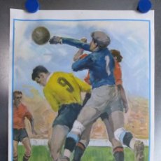 Coleccionismo deportivo: CARTEL FUTBOL - COPA DE CAMPEONES DE EUROPA - AÑO 1977, LIVERPOOL - BORUSSIA MÖNCHENGLADBACH
