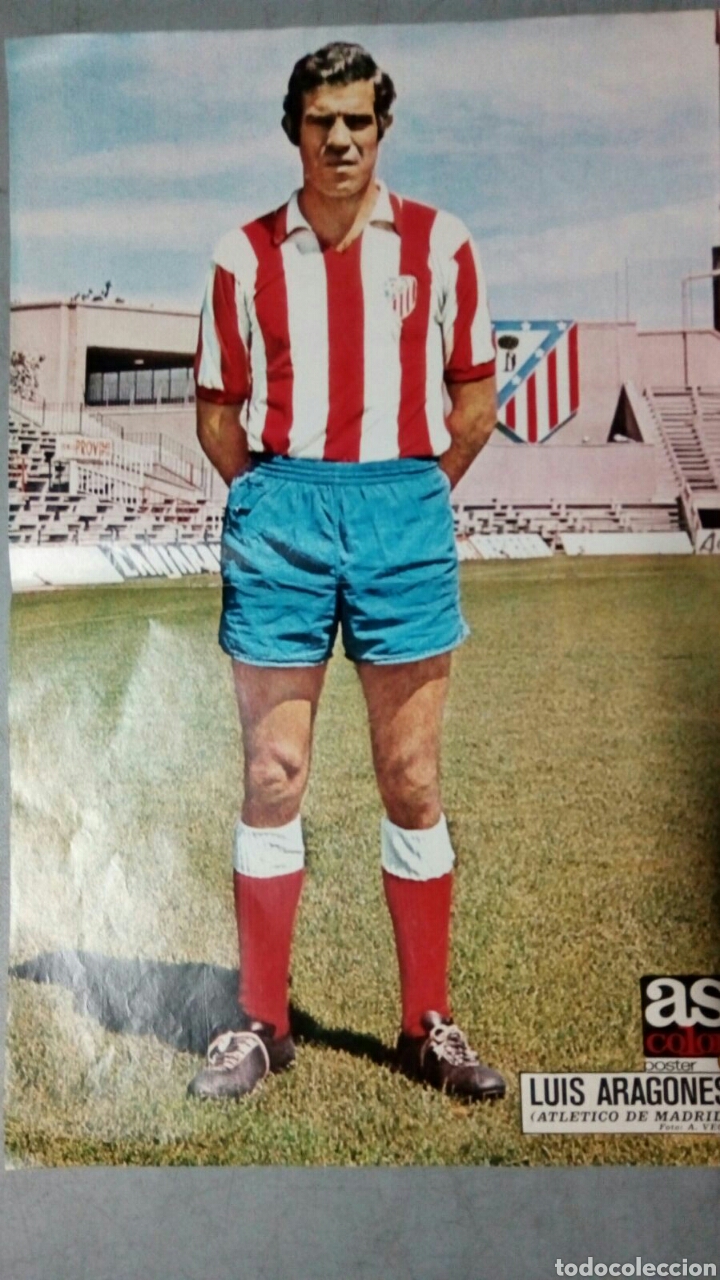poster de luis aragones -atletico de madrid - Comprar Carteles de Fútbol  Antiguos en todocoleccion - 116638791