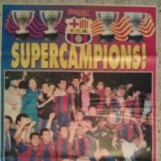 Coleccionismo deportivo: SUPERCAMPIONS FC BARCELONA. Lote 118693199