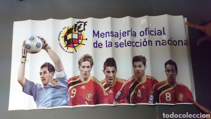 Collezionismo sportivo: VINILO SELECCION ESPA&Ntilde;OLA 40x90