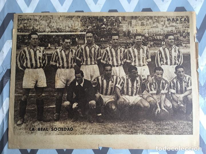 Coleccionismo deportivo: CARTEL POSTER LAMINA MARCA N&ordm; 10 REAL SOCIEDAD