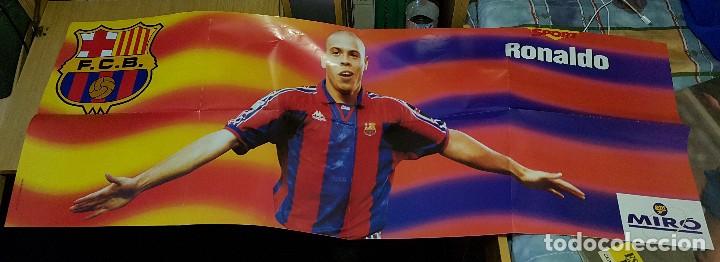 Sammelleidenschaft Sport: POSTER RONALDO - BARCELONA - SPORT MIRO