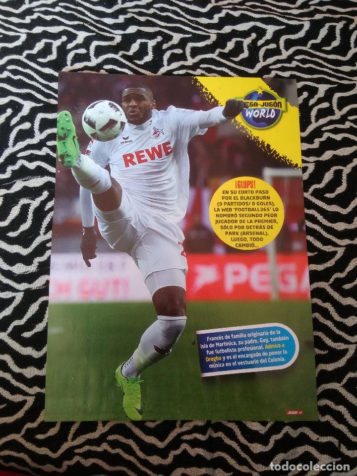 Collezionismo sportivo: P&Oacute;STER 1 P&Aacute;GINA REVISTA JUG&Oacute;N: ANTHONY MODESTE (COLONIA, FRANCIA)