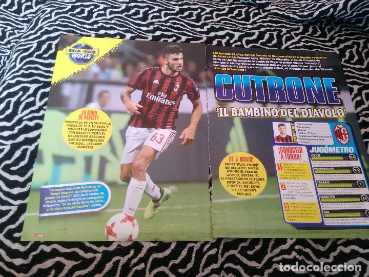 Collezionismo sportivo: P&Oacute;STER 1 P&Aacute;GINA REVISTA JUG&Oacute;N + REPORTAJE DATOS: CUTRONE IL BAMBINO DEL DIAVOLO (MILAN, ITALIA)