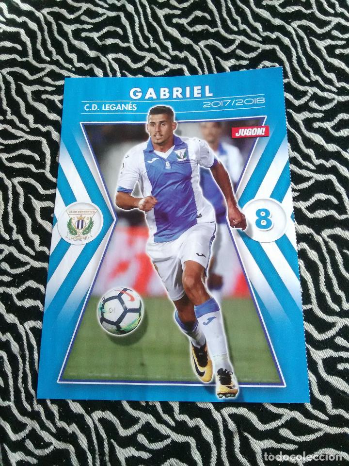 Collezionismo sportivo: P&Oacute;STER 1 P&Aacute;GINA REVISTA JUG&Oacute;N: GABRIEL (LEGAN&Eacute;S 2017-2018, 17-18)
