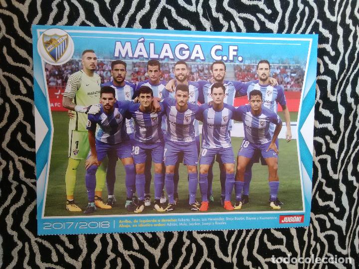 Collectionnisme sportif: DOBLE P&Oacute;STER 1 P&Aacute;GINA REVISTA JUG&Oacute;N: EQUIPO M&Aacute;LAGA 2017-2018, ALINEACI&Oacute;N 17-18 Y KROOS (REAL MADRID)