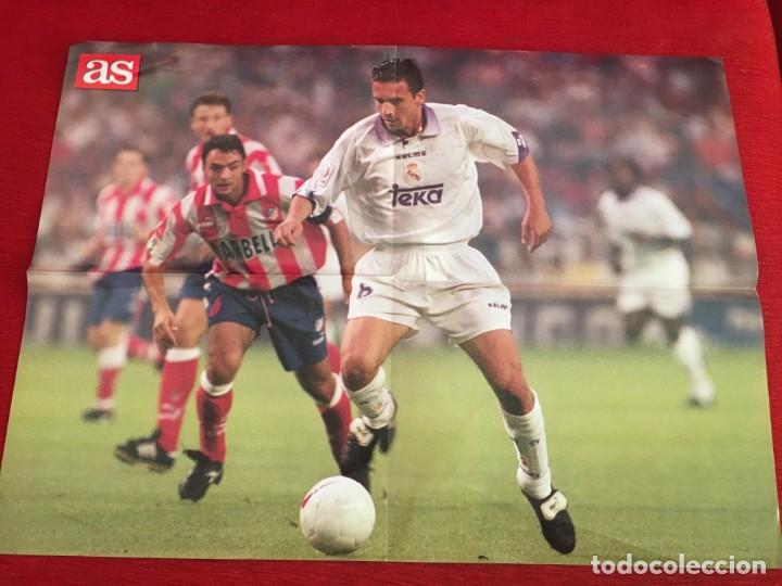 Sammelleidenschaft Sport: CARTEL POSTER AS MIJATOVIC REAL MADRID SANTI DENIA ATLETICO MADRID