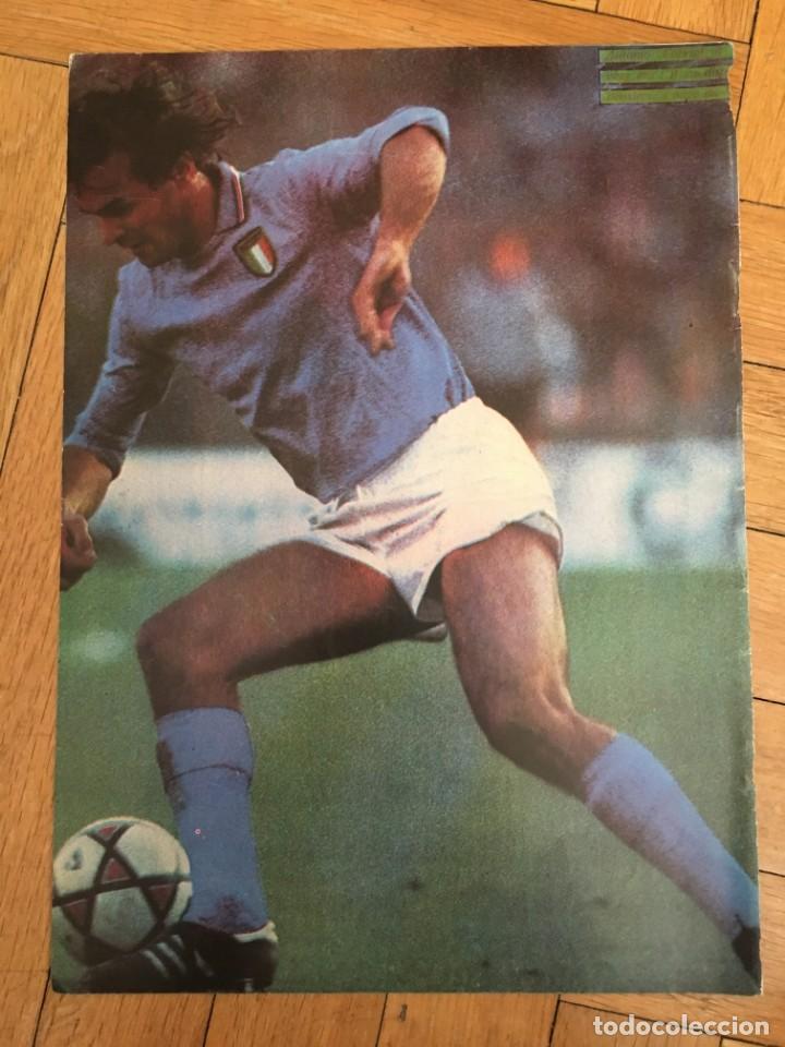 Coleccionismo deportivo: CARTEL POSTER CON INFORMACION DEL JUGADOR CABRINI JUVENTUS ITALIA