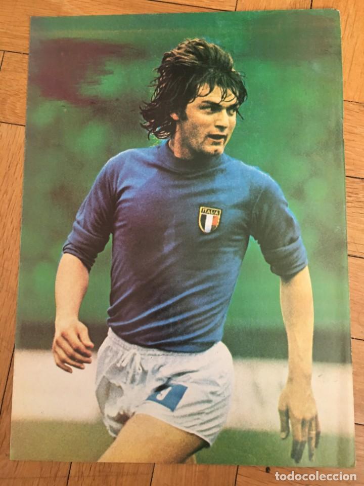 Coleccionismo deportivo: CARTEL POSTER CON INFORMACION DEL JUGADOR ANTOGNONI ITALIA FIORENTINA