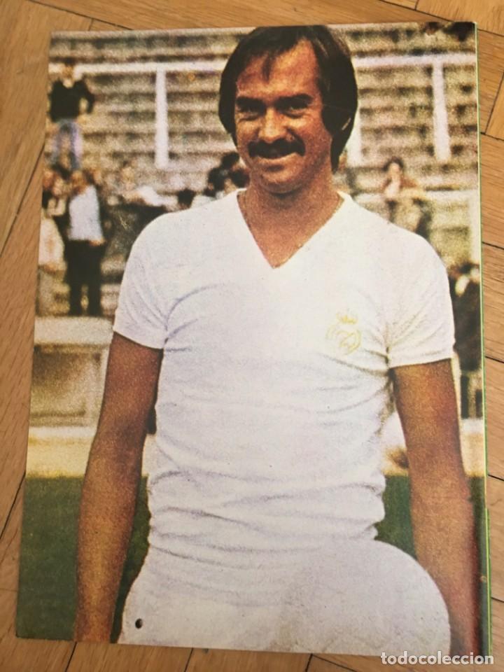Coleccionismo deportivo: CARTEL POSTER CON INFORMACION DEL JUGADOR STIELIKE REAL MADRID ALEMANIA