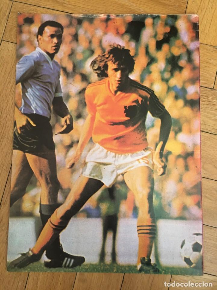 Coleccionismo deportivo: CARTEL POSTER CON INFORMACION DEL JUGADOR RENSENBRINK HOLANDA