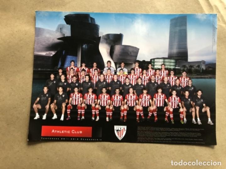Sammelleidenschaft Sport: ATHLETIC CLUB. TARJET&Oacute;N DE LA PLANTILLA DE LA TEMPORADA 2011 - 2012. 21 x 30 cms.