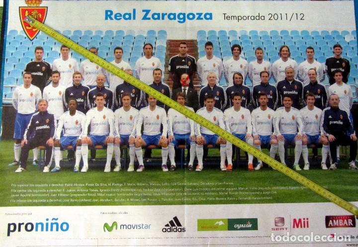 Sammelleidenschaft Sport: POSTER REAL ZARAGOZA TEMPORADA 2011-12