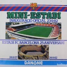 Coleccionismo deportivo: F.C.B. MINI ESTADI INAUGURACION OFICIAL 23.9.1982.DANONE.