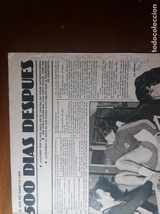 Coleccionismo deportivo: PÓSTER AS COLOR. REAL MADRID. CAMPEÓN DE LIGA 1978/79 - Foto 5 - 140785566