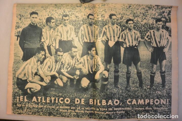 Collectionnisme sportif: POSTER CARTEL FUTBOL ATLETICO BILBAO CAMPEON 1943