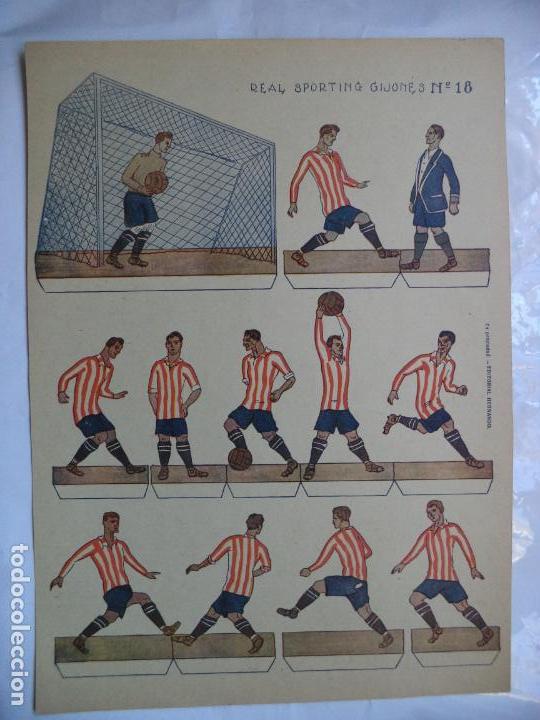 Sammelleidenschaft Sport: REAL SPORTING GIJONES N&ordm; 18.EDITORIAL HERNANDO  32,5X23