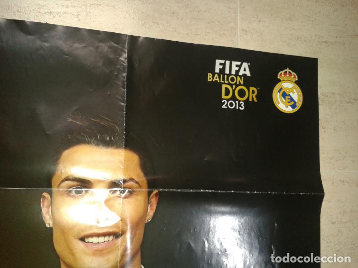 Coleccionismo deportivo: POSTER DE RONALDO BALON DE ORO 2013 - Foto 2