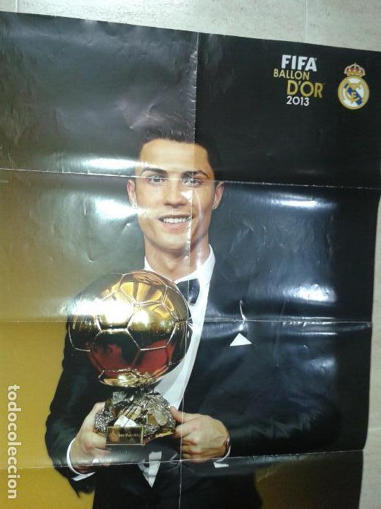 Coleccionismo deportivo: POSTER DE RONALDO BALON DE ORO 2013 - Foto 4