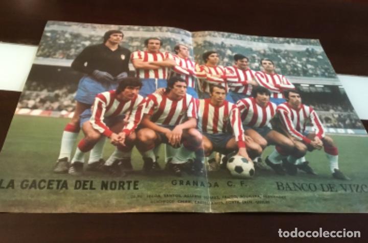 Coleccionismo deportivo: Antiguo p&oacute;ster granada - Foto 1