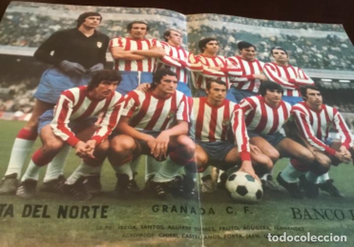 Coleccionismo deportivo: Antiguo p&oacute;ster granada - Foto 2