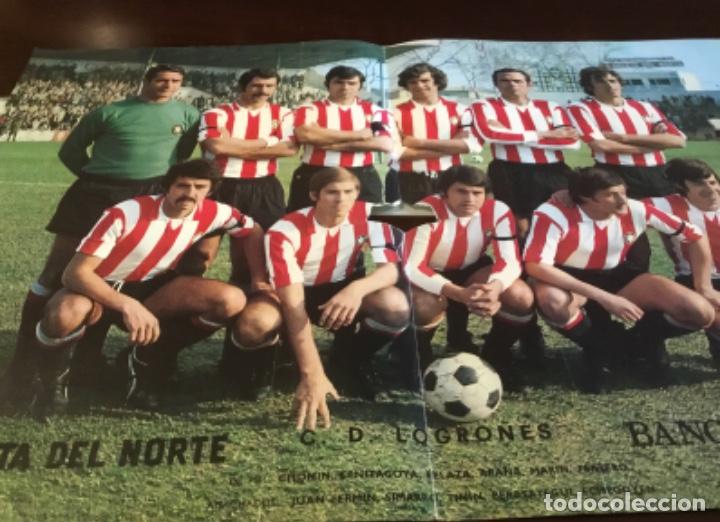 Coleccionismo deportivo: Antiguo p&oacute;ster logro&ntilde;es - Foto 2