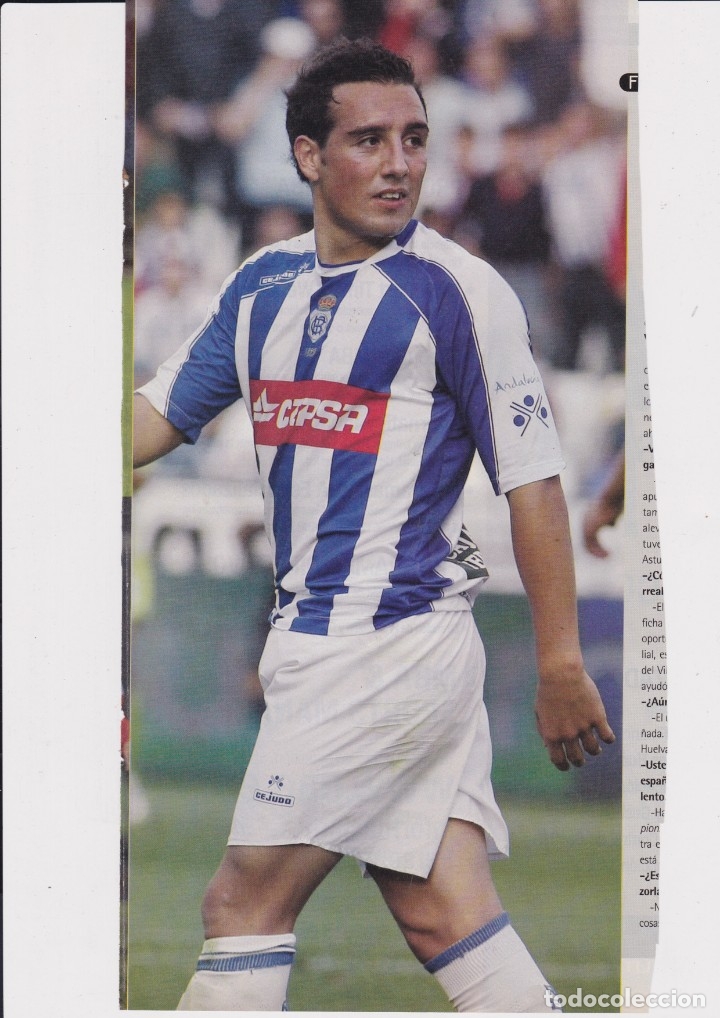 Sammelleidenschaft Sport: RECREATIVO DE HUELVA: Gran recorte de SANTI CAZORLA