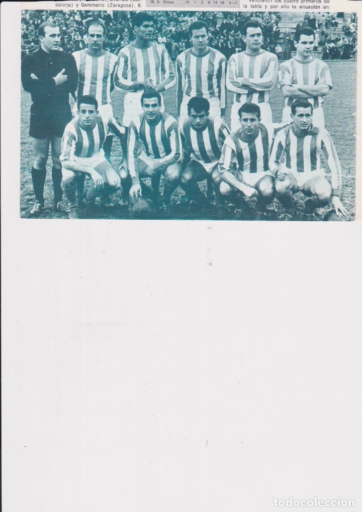 Sammelleidenschaft Sport: C&Oacute;RDOBA CF: Recorte de un equipo de 1962