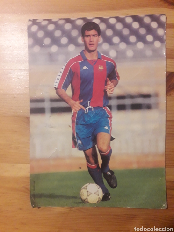 Collectionnisme sportif: Lamina pep guardiola fc barcelona Bar&ccedil;a