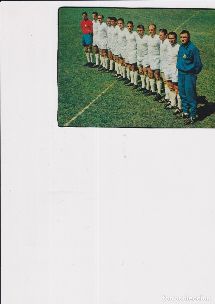 Sammelleidenschaft Sport: REAL MADRID: Curioso recorte de un equipo de 1960