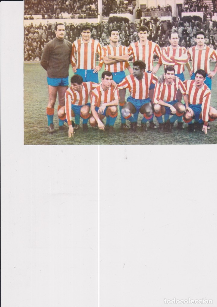 Sammelleidenschaft Sport: ATL&Eacute;TICO DE MADRID: Recorte de un equipo de la temporada 65-66, Campe&oacute;n de Liga