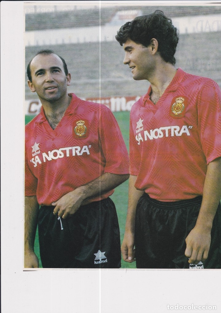 Sammelleidenschaft Sport: RCD. MALLORCA: Minip&oacute;ster de MARINA y NADAL