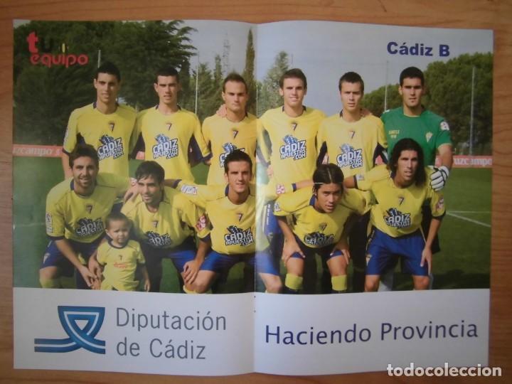 Coleccionismo deportivo: P&Oacute;STER C&Aacute;DIZ B - Foto 1