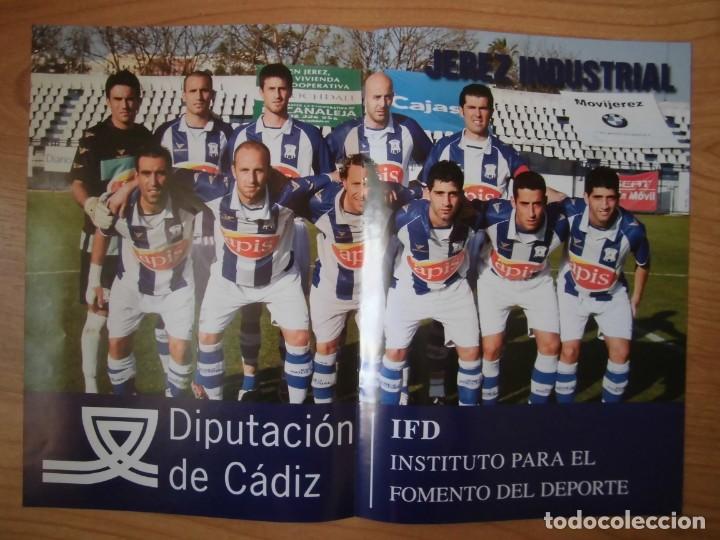 Coleccionismo deportivo: P&Oacute;STER JEREZ INDUSTRIAL - Foto 1