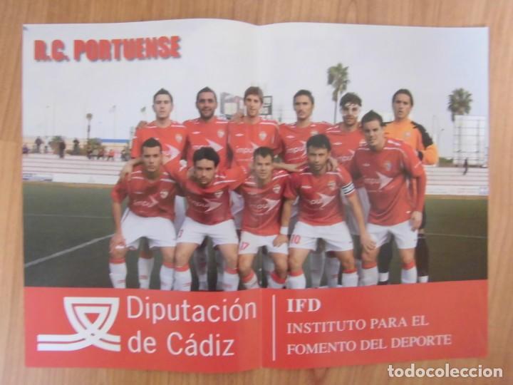 Coleccionismo deportivo: P&Oacute;STER R.C. PORTUENSE - Foto 1