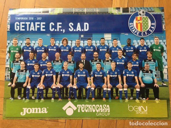 Sammelleidenschaft Sport: CARTEL POSTER OFICIAL FUTBOL GETAFE TEMPORADA 2016 2017