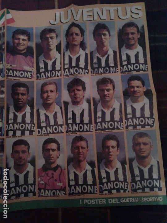 Coleccionismo deportivo: POSTER JUVENTUS 93-94 - Foto 1