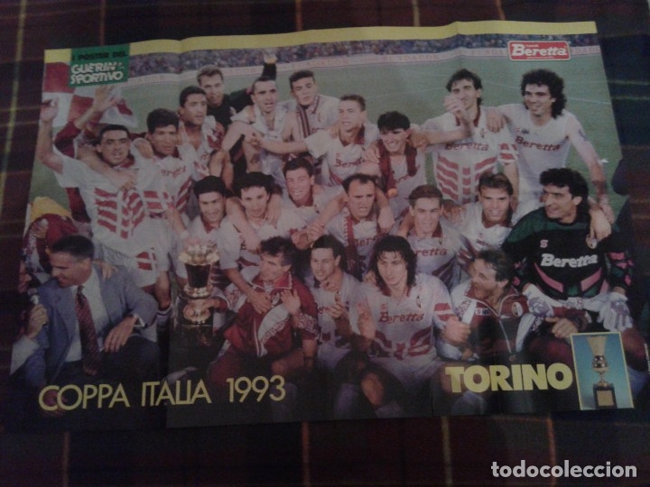 Coleccionismo deportivo: POSTER TORINO 1992-93 - Foto 1
