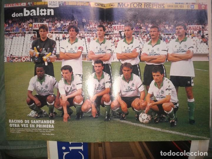 Coleccionismo deportivo: POSTER RACING SANTANDER 1992 93 - Foto 1