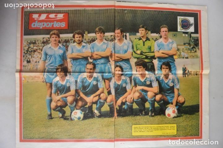 Collectionnisme sportif: CARTEL POSTER FUTBOL CLUB GETAFE DEPORTIVO. REVISTA YA DEPORTES. 1979