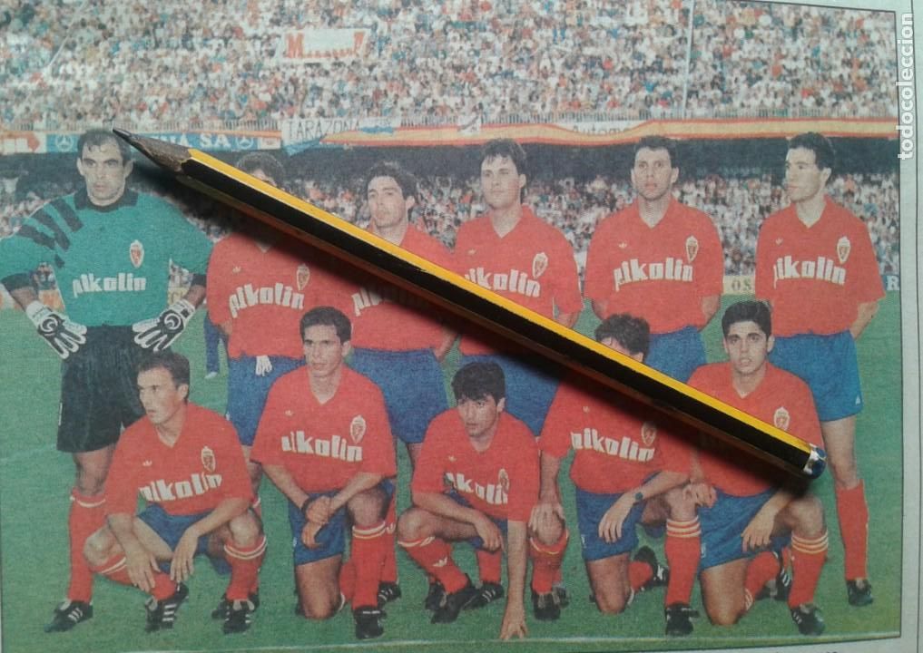 Coleccionismo deportivo: ZARAGOZA 1992 - 93 FINAL COPA - Foto 1