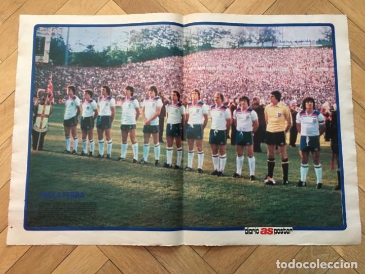 Collezionismo sportivo: AS ORIGINAL CARTEL POSTER INGLATERRA MUNDIAL FUTBOL ESPA&Ntilde;A 1982 WC82
