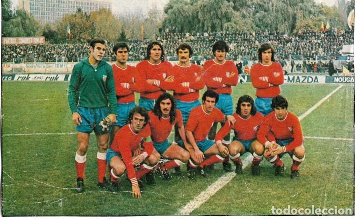 Colecionismo desportivo: ATL&Eacute;TICO DE MADRID: Recorte de un equipo de 1973