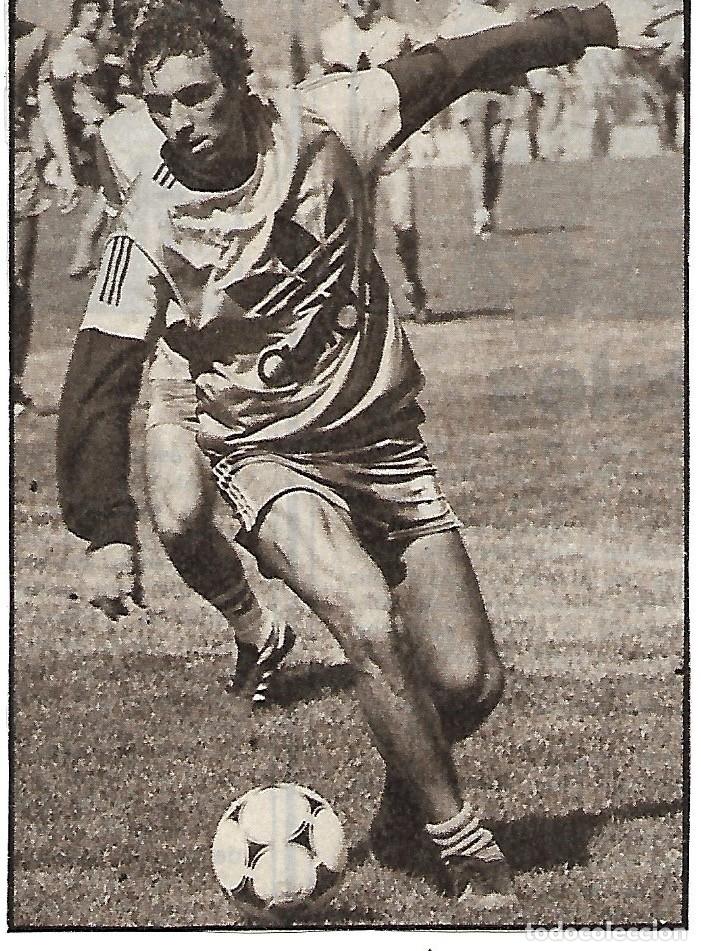 Collezionismo sportivo: QUINI: Recorte suyo entrenando