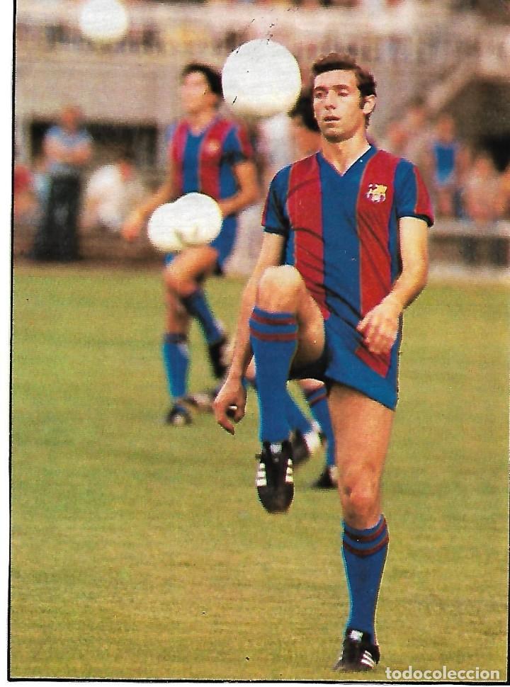 Collezionismo sportivo: BAR&Ccedil;A: Recorte de QUINI. 1980
